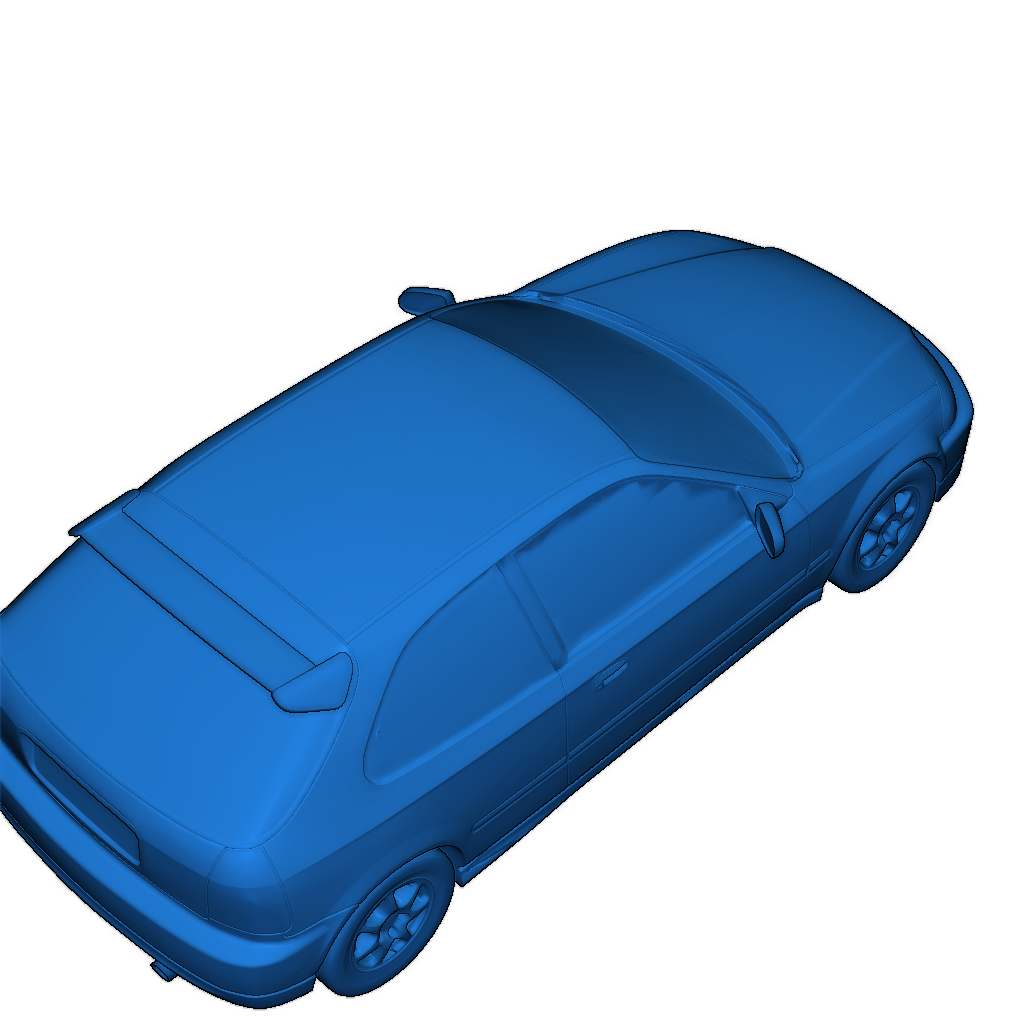 Реплика модели Honda Civic Type R (EK9)