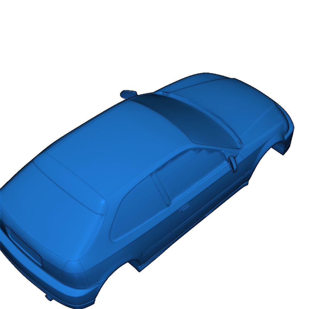 Реплика модели Honda Civic Type R (EK9)