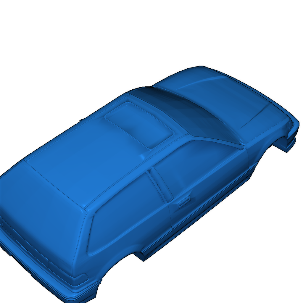 Реплика модели Honda Civic EF9 (Масштаб 1/1000)