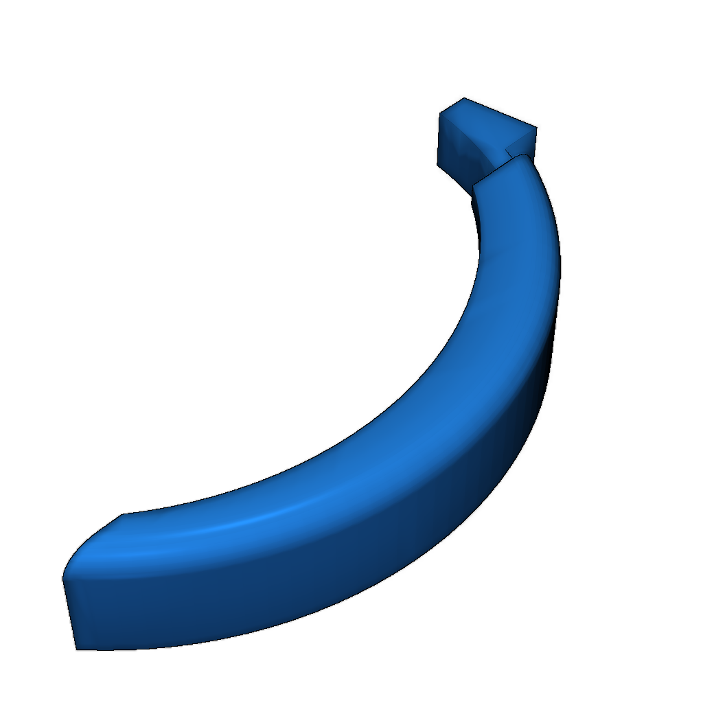 3D Модель с Наклейкой для Одометра