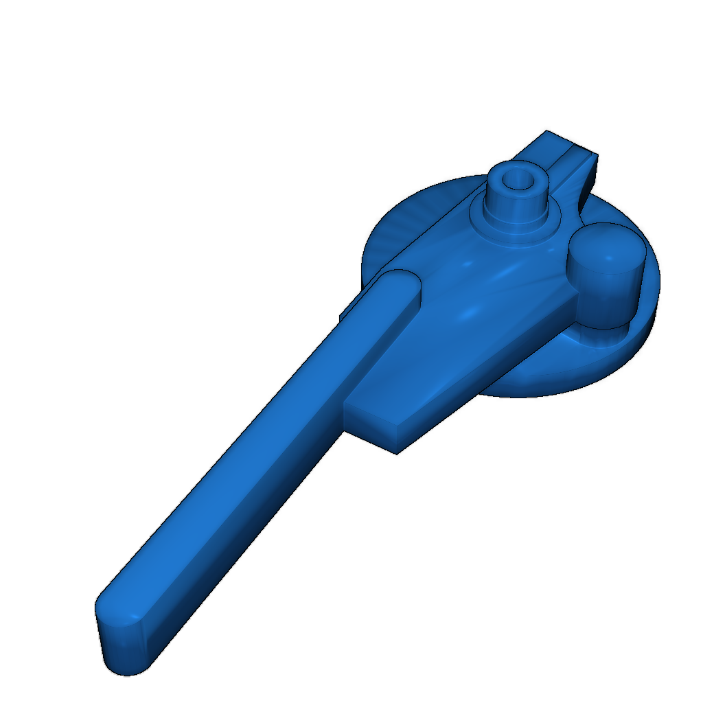 3D Модель с Наклейкой для Одометра