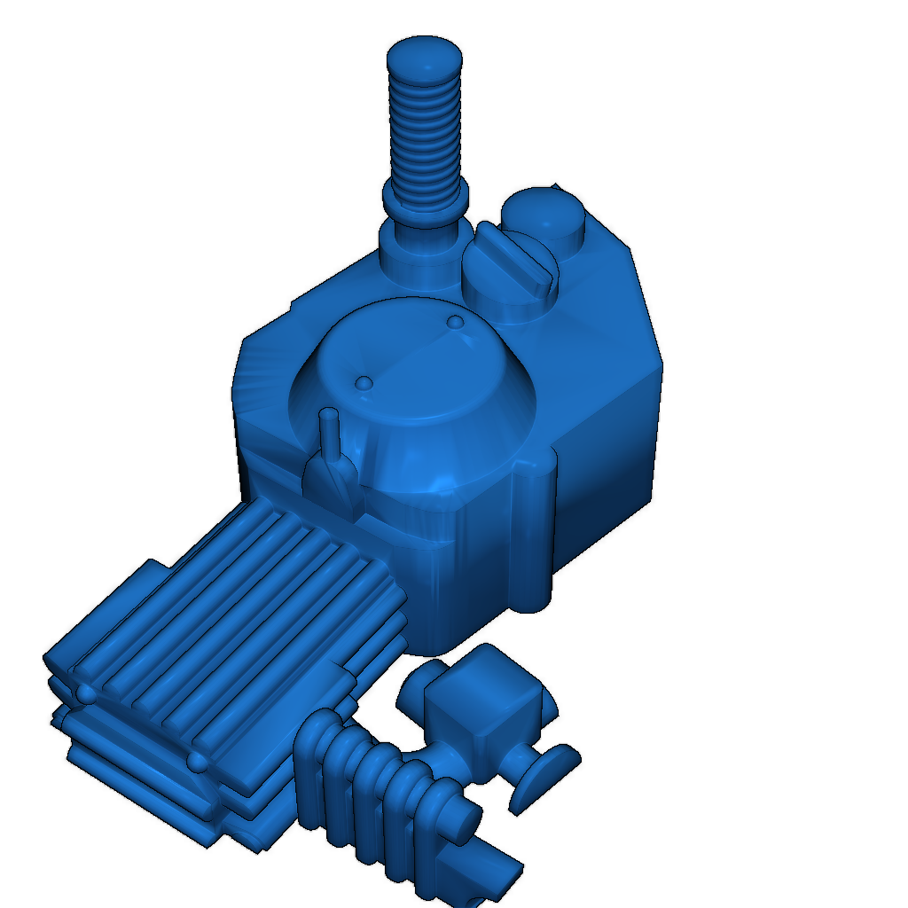 3D Модель с Наклейкой для Одометра