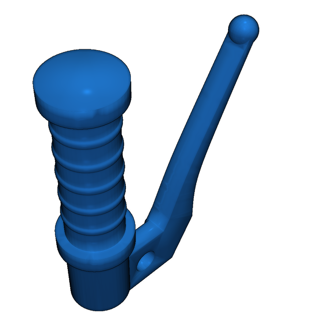 3D Модель с Наклейкой для Одометра