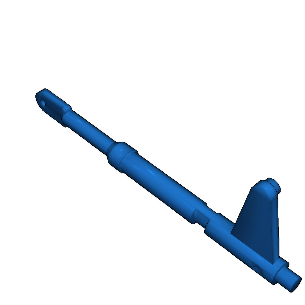 3D Модель с Наклейкой для Одометра