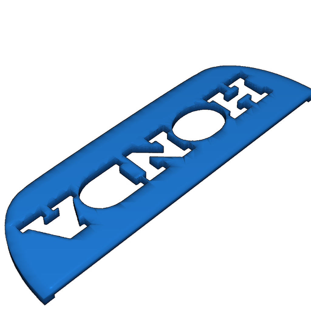 3D-модель для заднего светового оформления Honda CR-V