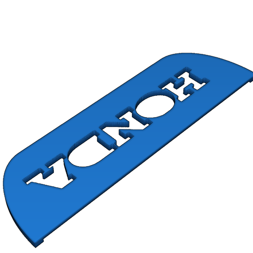 3D-модель для заднего светового оформления Honda CR-V