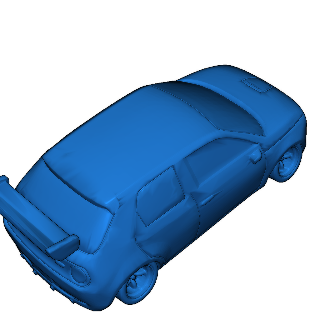 Шакотан (Низкая высота автомобиля) Спецификация с аэродинамическими элементами - 1/64 масштаб
