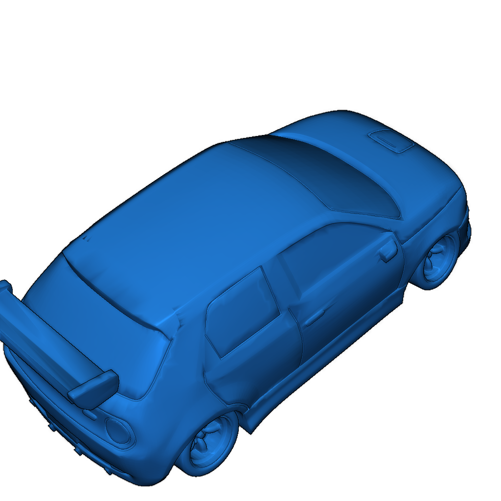 Шакотан (Низкая высота автомобиля) Спецификация с аэродинамическими элементами - 1/64 масштаб
