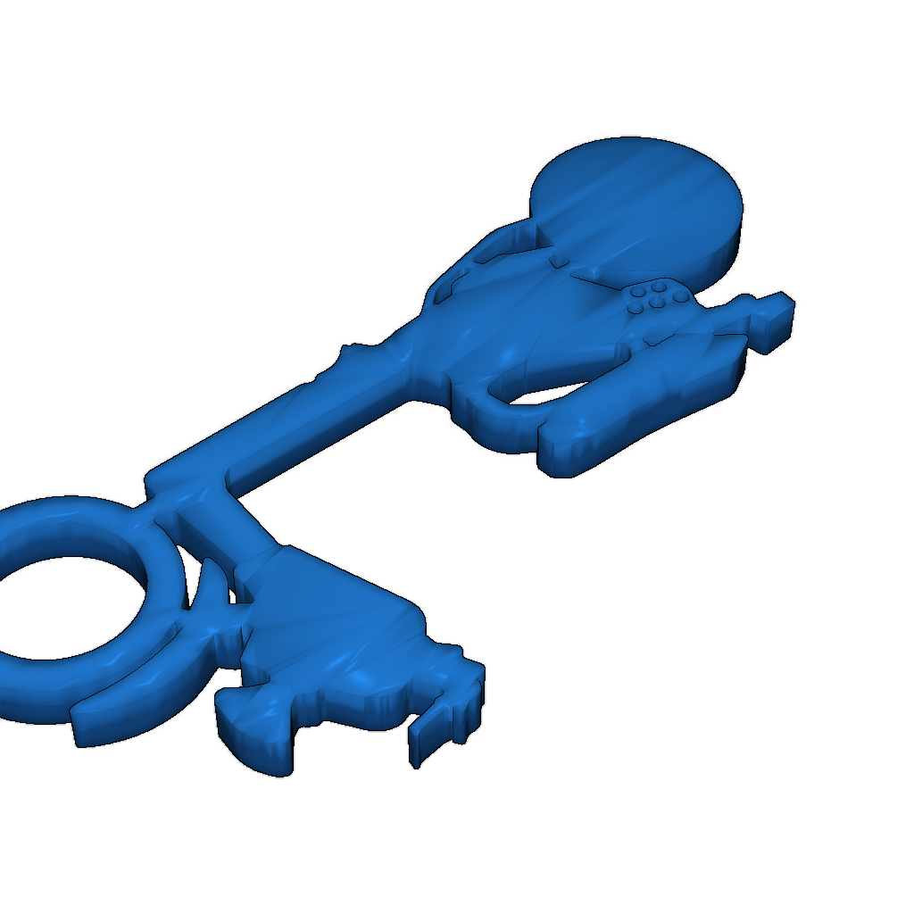 Простой брелок ключей Honda Ruckus