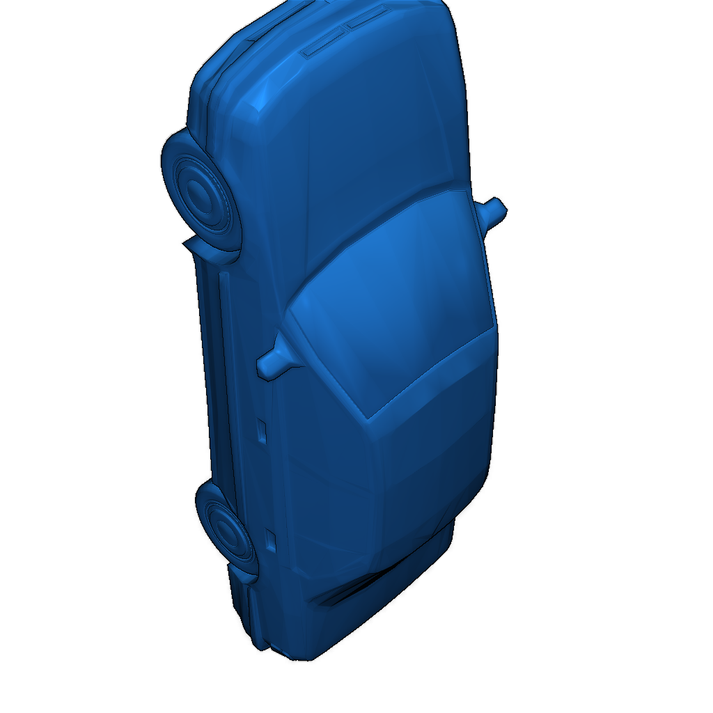 3D модель дизайна для Honda Accord CB7