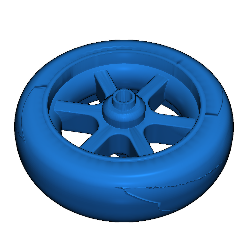 Простой 1/12 масштаб Honda Ruckus с широкими шинами