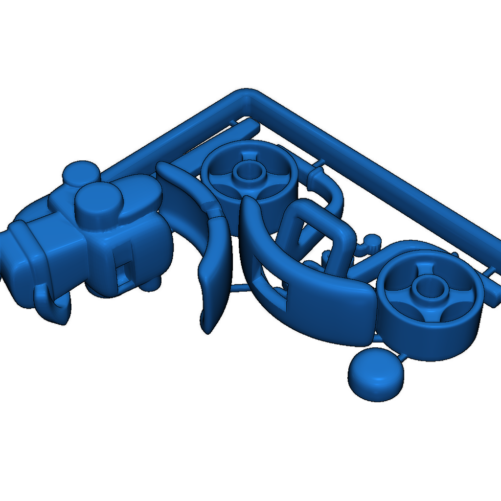 Модель 1:20 классического Honda Dax