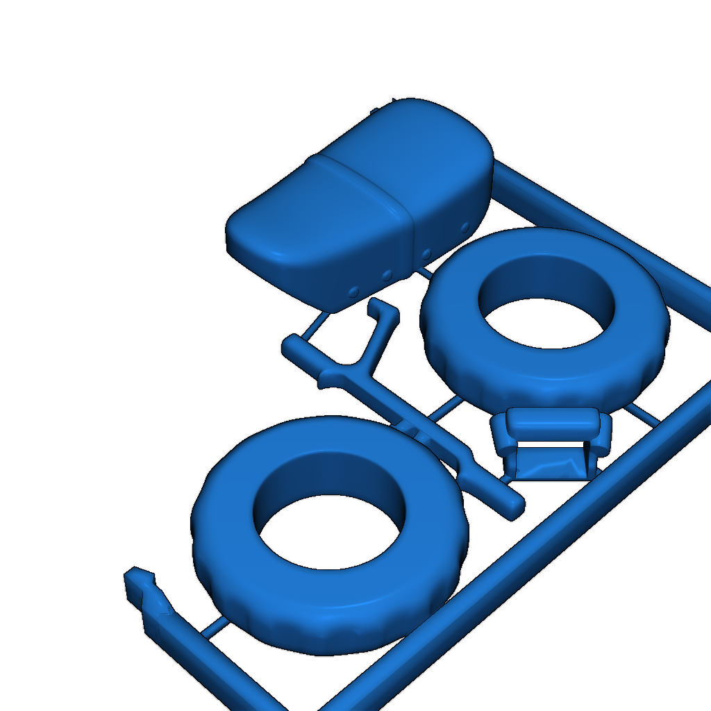 Модель 1:20 классического Honda Dax