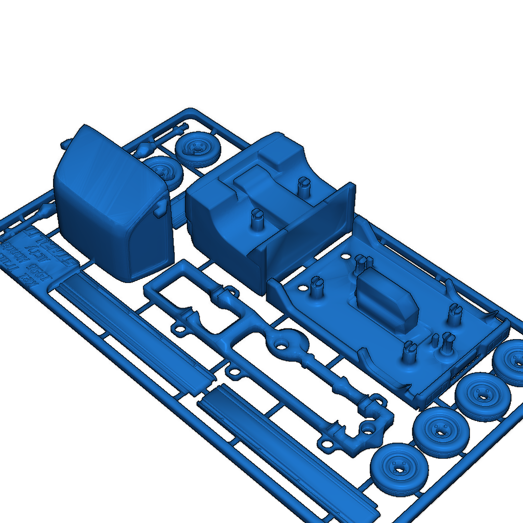3D модель Honda Acty Kei Truck