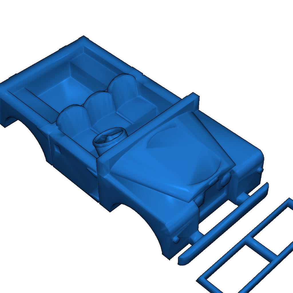 Модель 3D Land Rover Series I