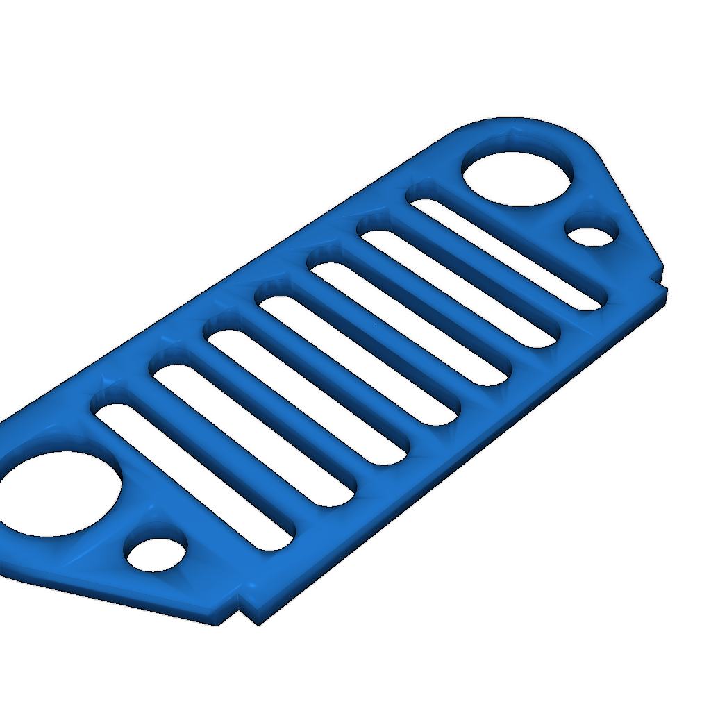 Семислотная решетка Jeep