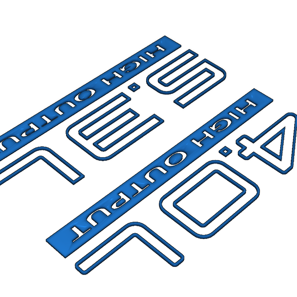 3D Стикер 4.0 для Jeep