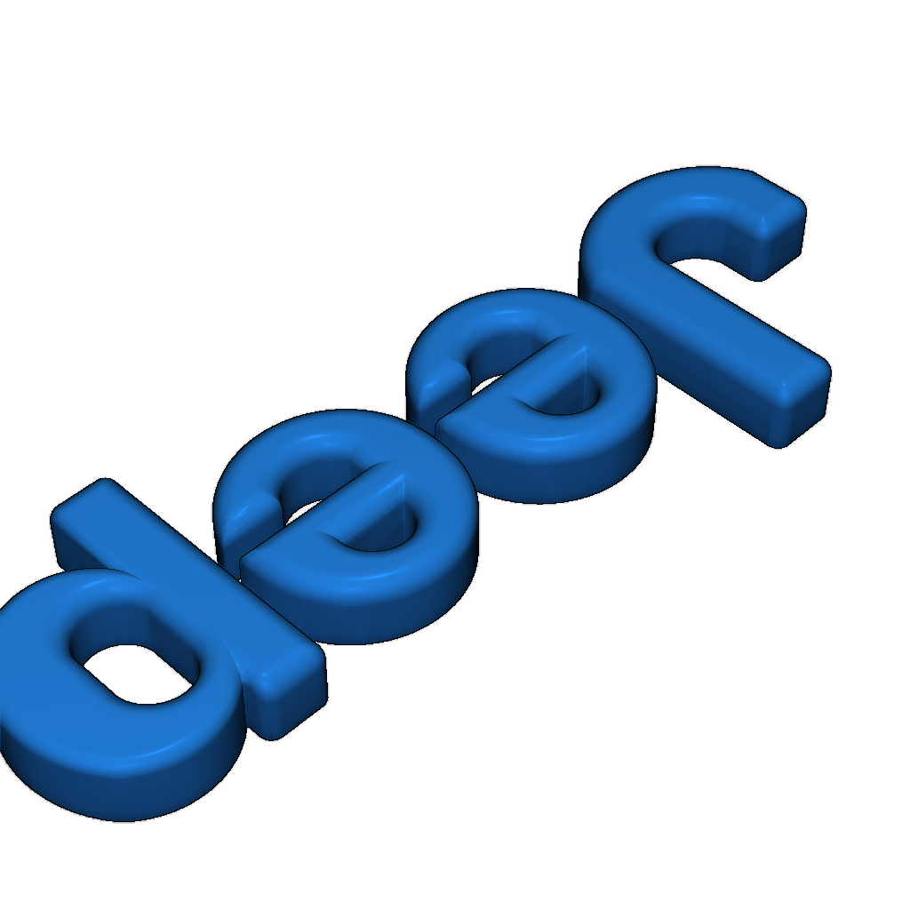 Эмблема Jeep с LED подсветкой