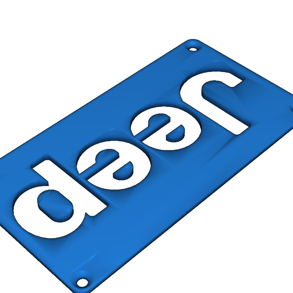 Эмблема Jeep с LED подсветкой