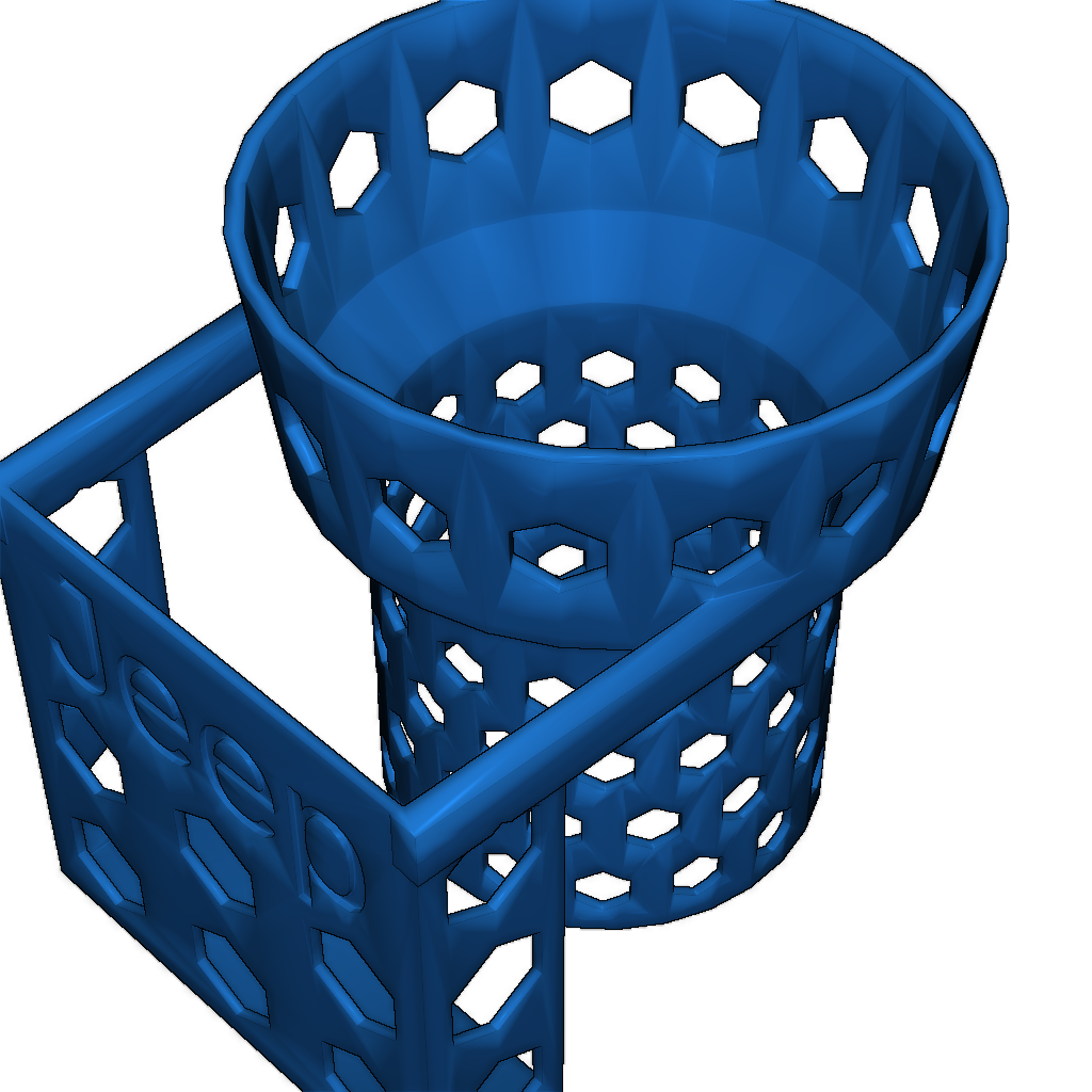 Адаптер для чашки с карманом для смартфона