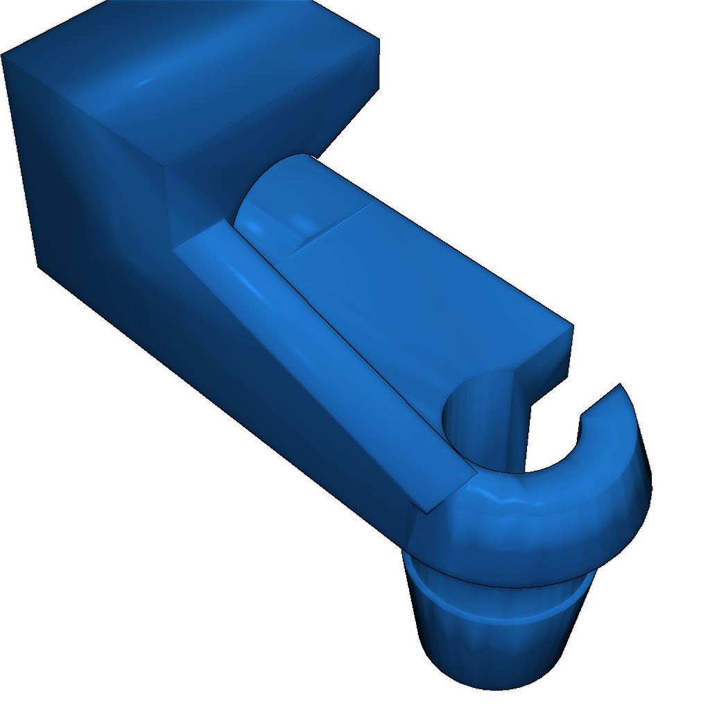 Клипсы для крепления дверных толкателей