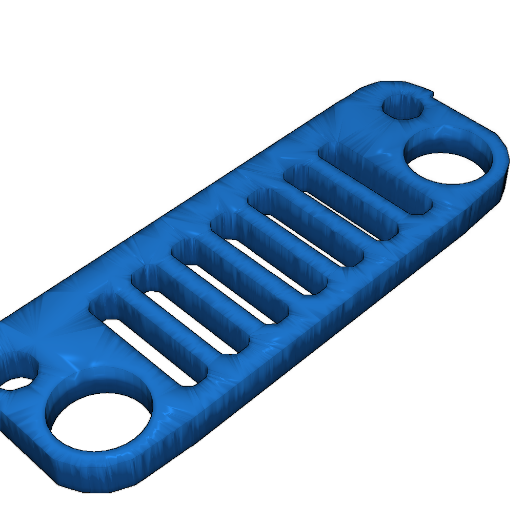 Брелок в форме решётки Jeep JK