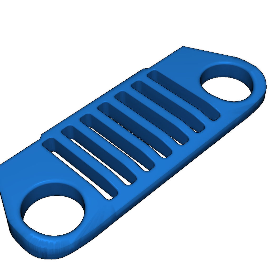 Передняя решётка JEEP Wrangler TJ