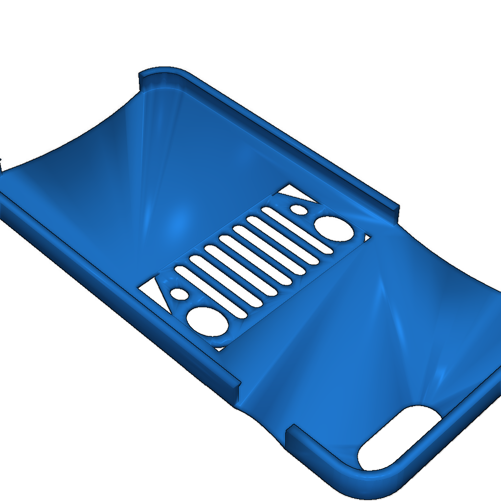 Чехол для Iphone 6 Plus с решеткой джипа