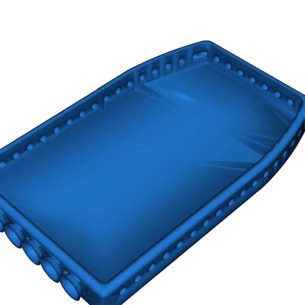 3D печатный кузовной багажник для RC Jeep