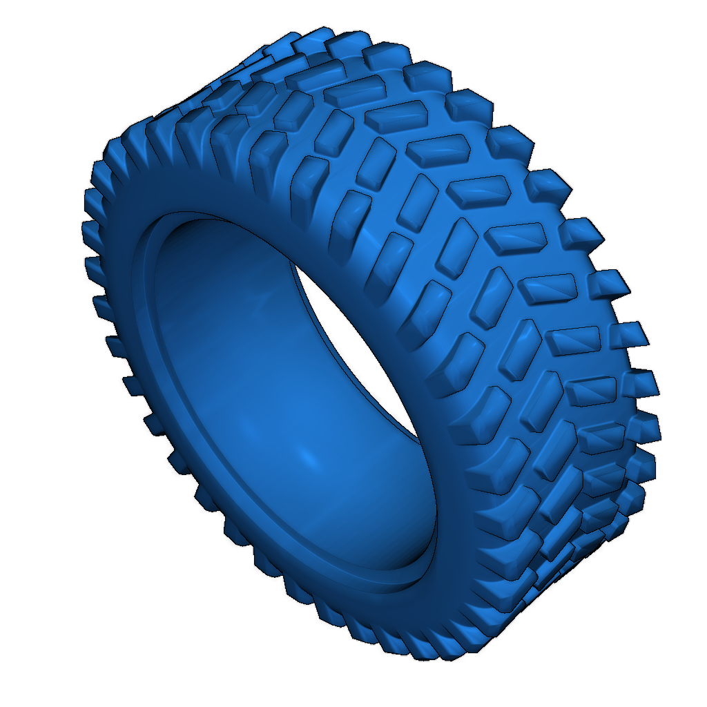 Шина для OSSUM RC MB Jeep в масштабе 1:10