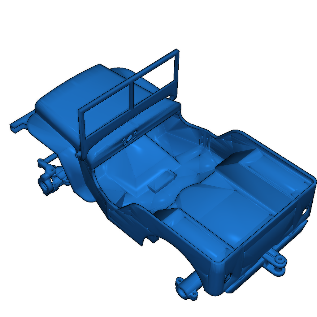 Комбинированная модель джипа и грузовика