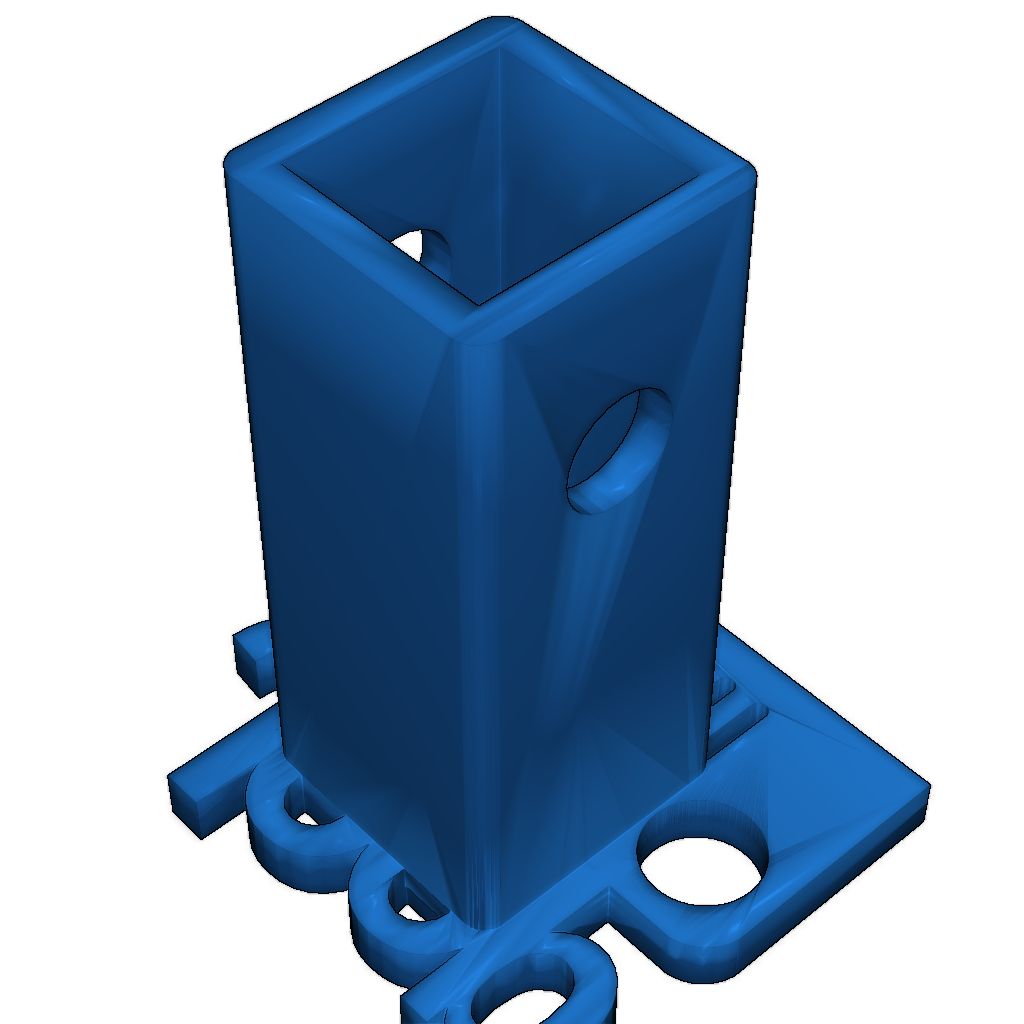 Задний хук для автомобиля с 3D-моделью