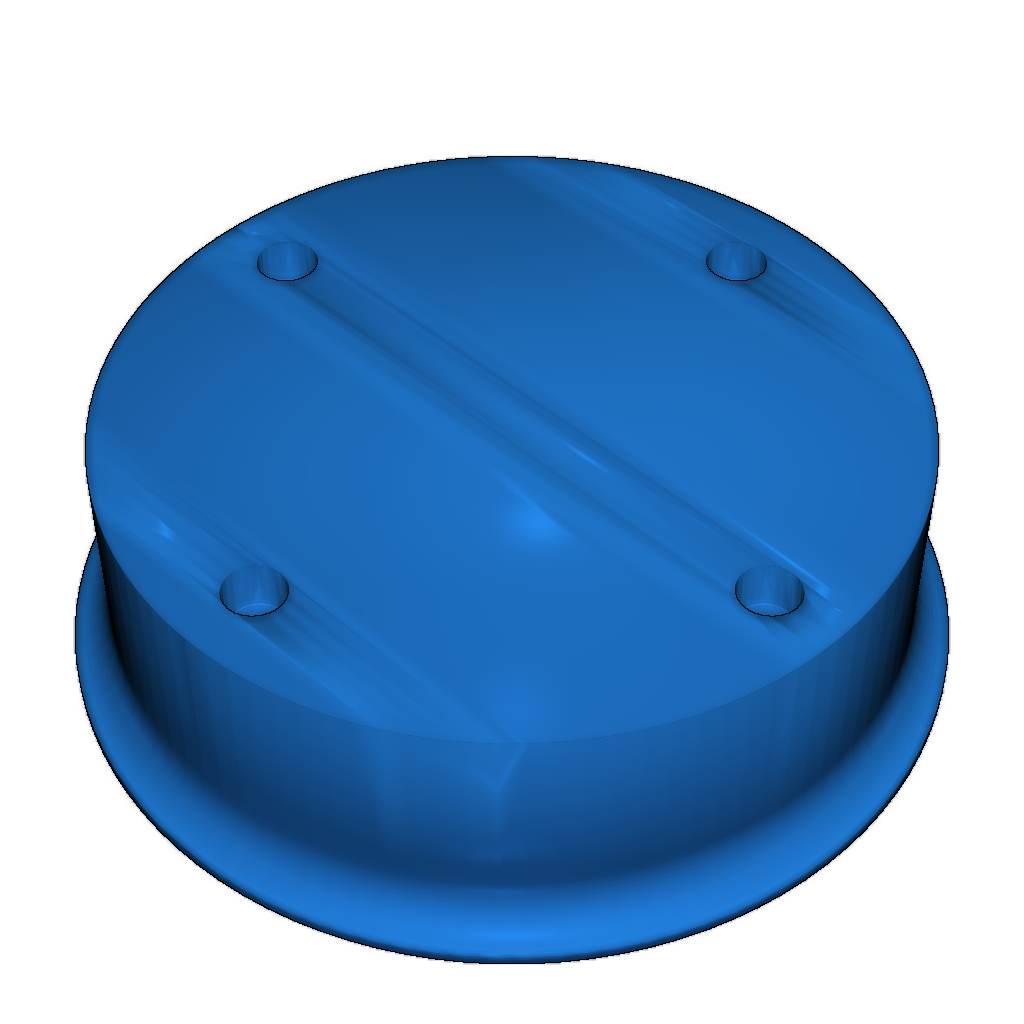 3D-модель центральных капсул для колес ProComp Alloy