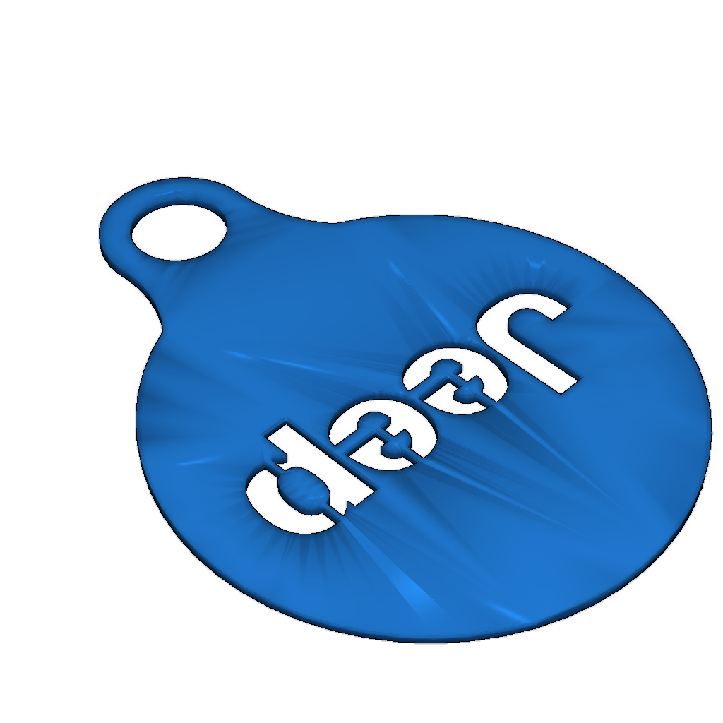 Шаблон для кофе с логотипом Jeep