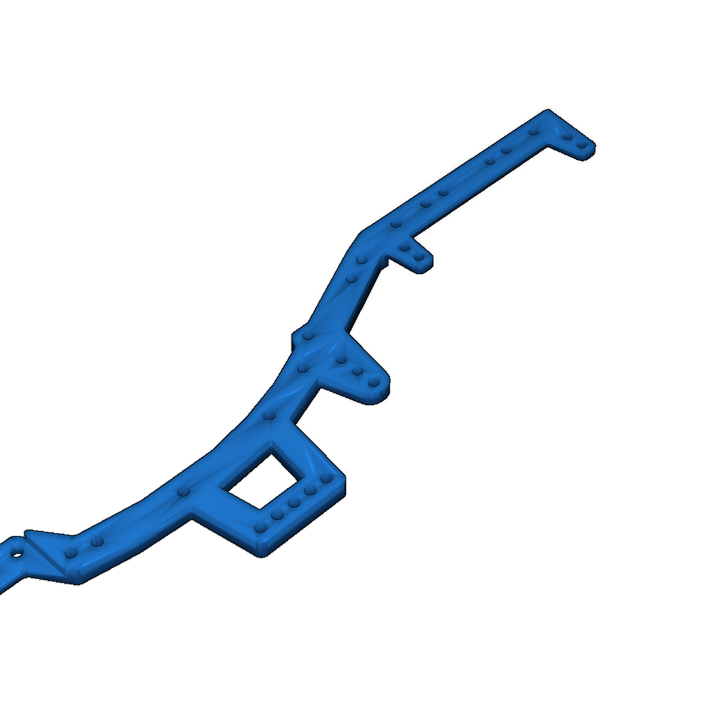 Шасси для Jeep JK 275мм