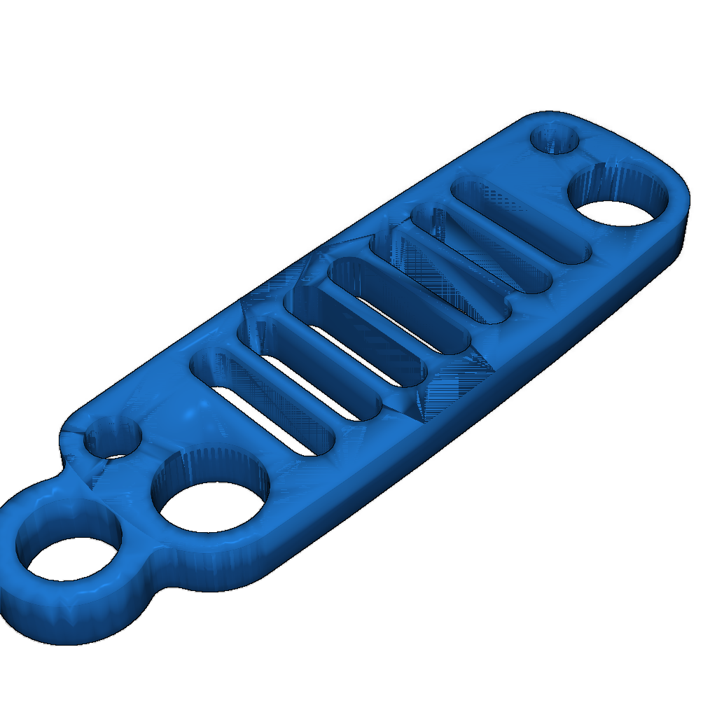 Решетка Jeep 7 слотов для модели Wrangler JK / JKU (2007-2018)