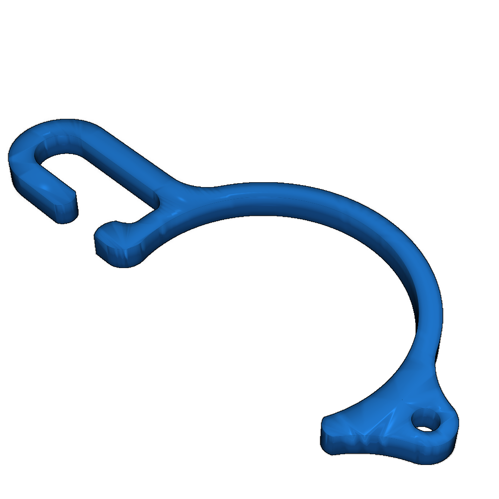 Крюк для одежды на ролл-бар