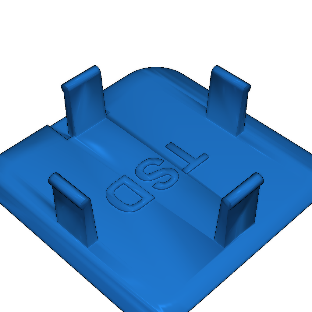 Простой чехол на фаркоп для Jeep с дренажным каналом