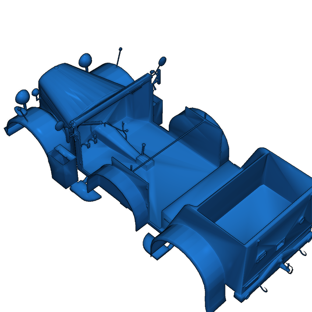 Horch Jeep - Настройки печати и инструкции