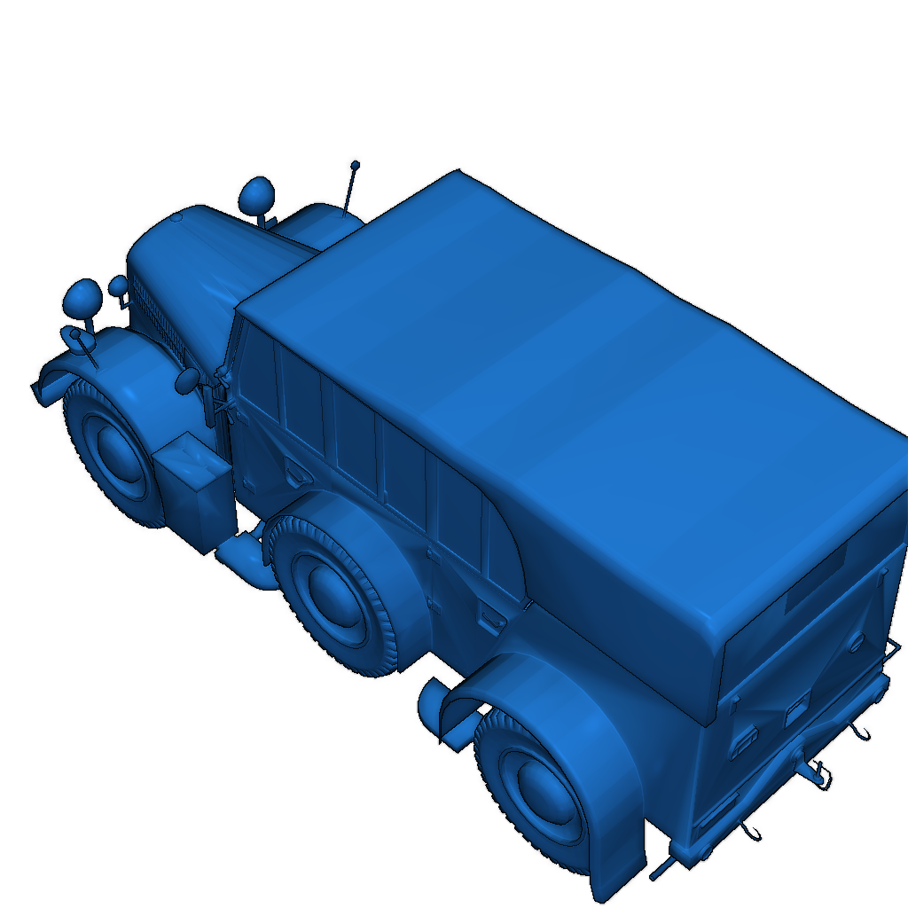 Horch Jeep - Настройки печати и инструкции