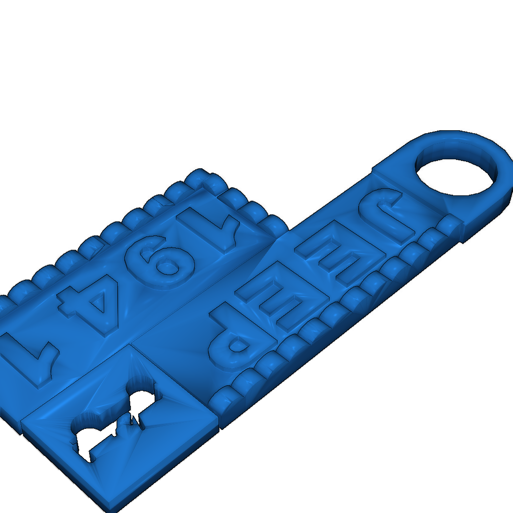 Ключница-брелок в честь юбилея Jeep 1941