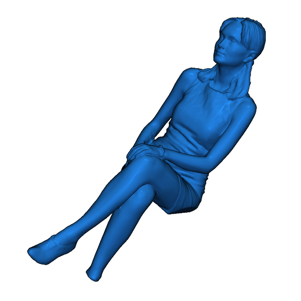 3D-модель водителя и пассажира