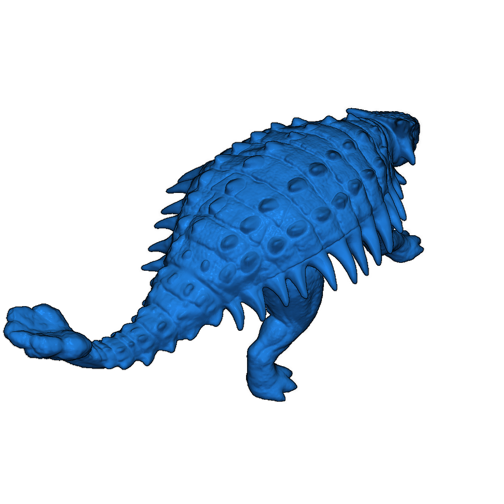 3D Модель Анкилозавра