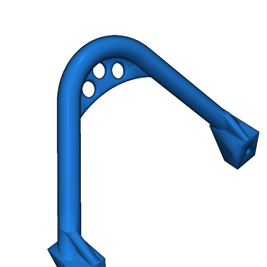 Передний бампер для SCX10-Wrangler