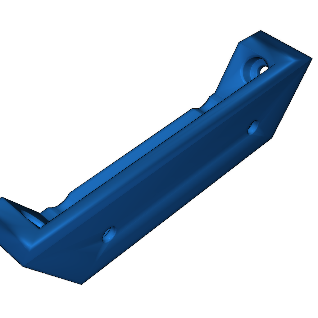 Задний бампер для SCX10-Wrangler