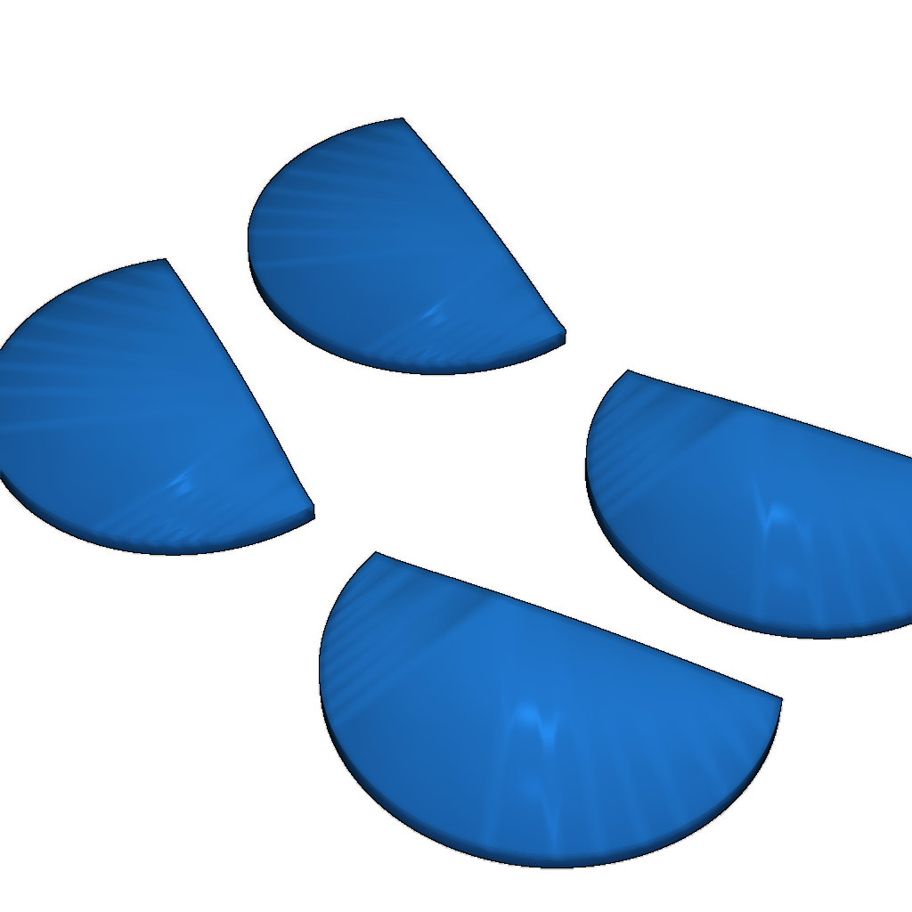 Отображение линз из прозрачного волокна