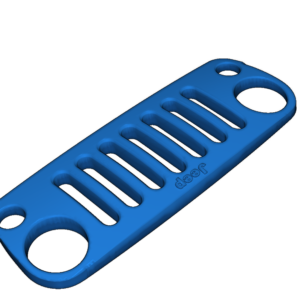 Части для 3DSets.com 4x4 RC Jeep (Адаптированные для MMU печати)