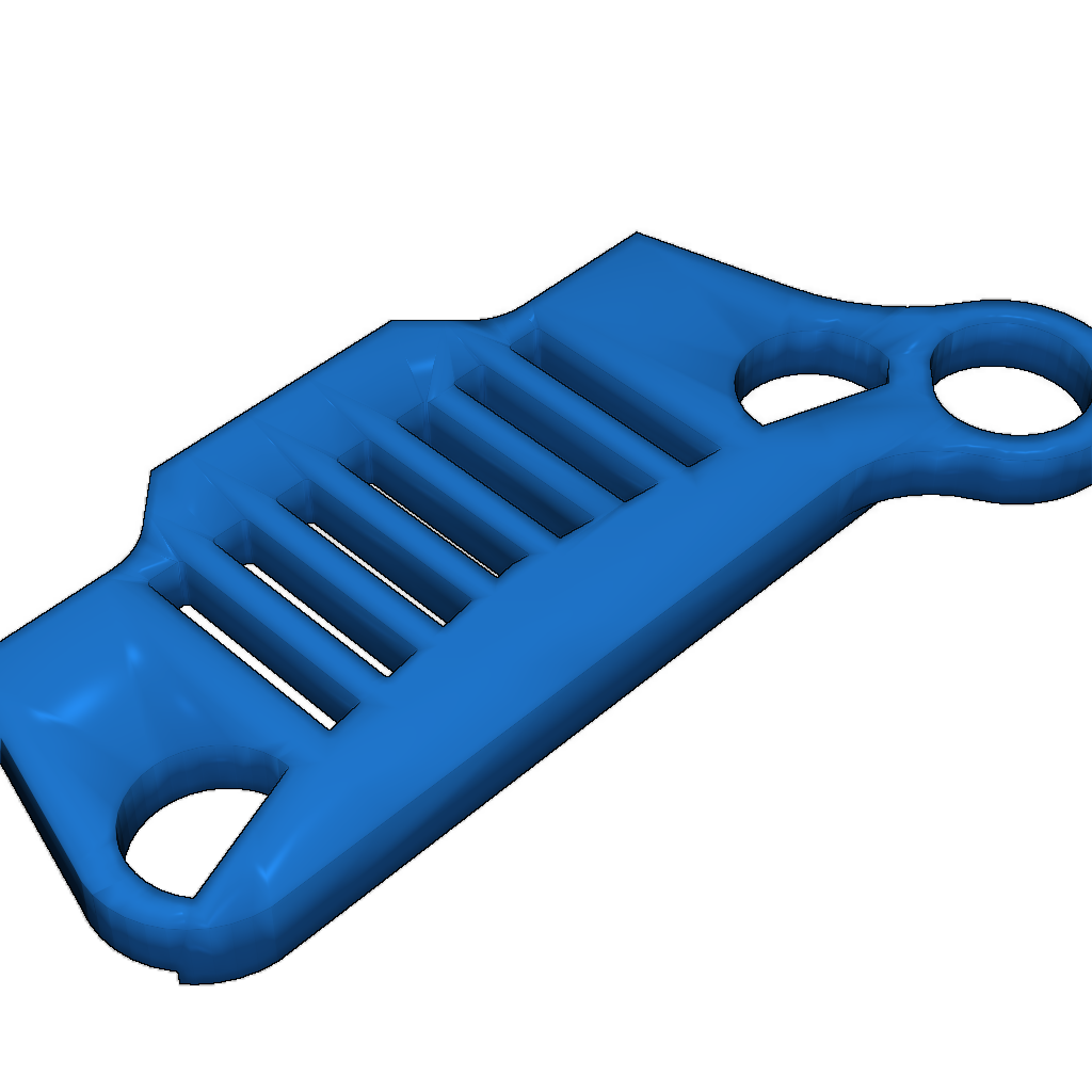 3D-модель решётки Jeep 'Angry Eyes'