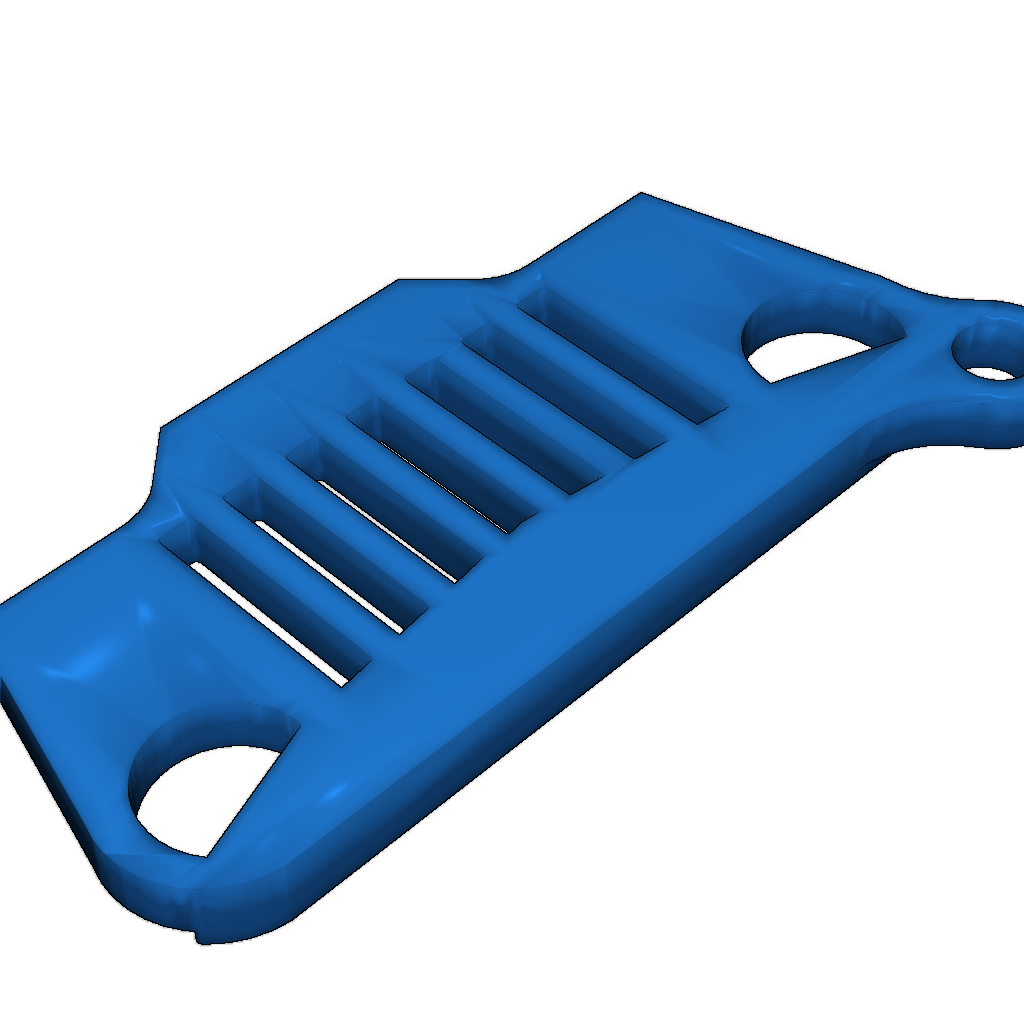 3D-модель решётки Jeep 'Angry Eyes'