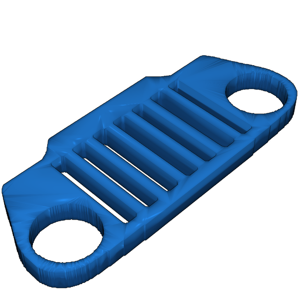 Логотипы радиатора Jeep для: CJ, TJ, YJ, Jeepster, JK, JL, XJ, WJ, ZJ